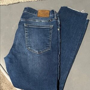Lucky Brand Women's Dark Blue Straight Leg Jeans